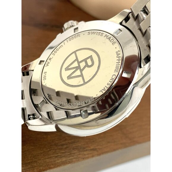 Raymond Weil Men's Watch 8160 Tango Swiss Quartz Gray Dial Date Silver Stainless - Picture 7 of 15